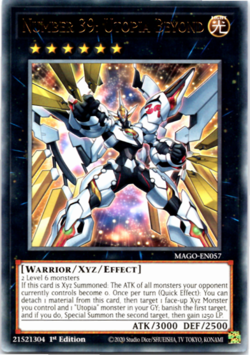 Number 39: Utopia Beyond - MAGO-EN057 - Gold Rare - 1st Edition Yugioh - Image 1