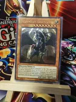CUSTOM Yugioh Buy 2 get 3: Judgment Dragon Urteilsdrache ULTIMATE RARE - Image 1