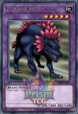 Flower Wolf rare LOB-EN107 Yugioh - Image 1