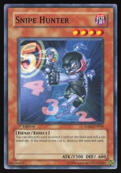Snipe Hunter - SDRL-EN018 - Common - 1st Edition Yugioh - Image 1