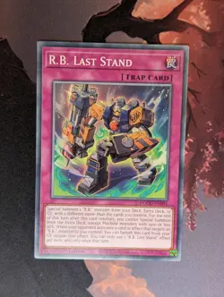 R.B. Last Stand DOOD-EN095 1st Edition YuGiOh TCG Card Common - Image 1