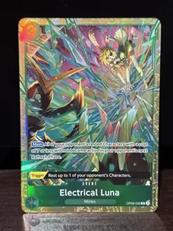 Electrical Luna R OP08-036 [Premium Card Best Selection Vol. 5] One Piece Promo - Image 1