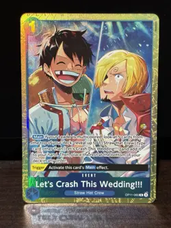 Lets Crash This Wedding R OP11-060 [Prem Best Selection Vol. 5] One Piece PROMO - Image 1