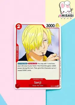 One Piece Card Game - Sanji Op01-013 R Englisch Karte TCG Anime Manga - Image 1