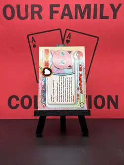 Jigglypuff #39 Pokemon Card Blue Logo Topps TV Animation Edition 1999 NM - Image 4