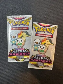 Pokemon Card - SWSH Astral Radiance - Fun Pack - 3 Cards - Factory Sealed x1 - Image 1