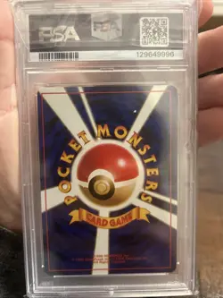 Pokemon TCG Hypno Holo Rare Card 8/62 Fossil Japanese PSA 9 - Image 2