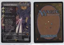 Summon: Bahamut (Borderless) Magic: Universes Beyond: Final Fantasy (FIN) #0356 - Image 3
