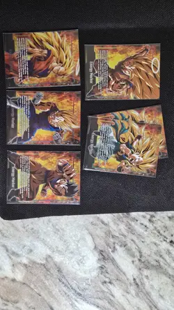 Dragon Ball Super Lot FS11 Phase Of Evolution Energy Marker Cards - Image 1