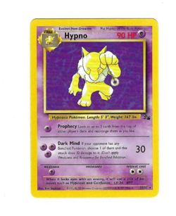 Hypno 23/62 - 1999 Fossil Set Pokemon Card NM/M (Never Played) - Image 1