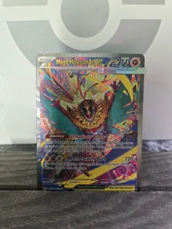 Pokemon Mega Hawlucha EX Full Art Holo Card 283/217 Mega Evolution ASC English - Image 1