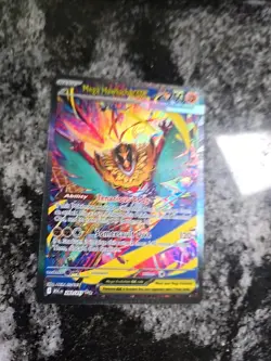 Pokemon Mega Hawlucha EX Full Art Holo Card 283/217 Mega Evolution ASC English - Image 2