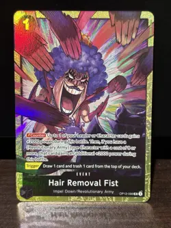 Hair Removal Fist OP12-098 Promo Premium Card Collection Best Selection Vol. 5 - Image 1