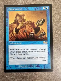 MTG Magic the Gathering - Urza's Saga Attunement - Never played NM - Image 1