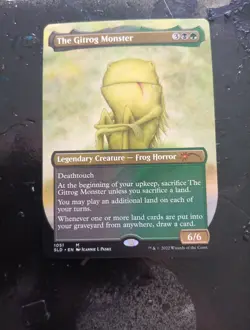 1x MTG The Gitrog Monster (Borderless, Foil) - Secret Lair Drop Series (SLD) - Image 1