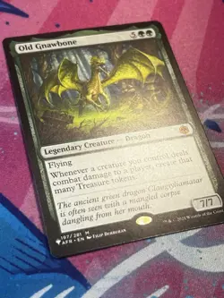 1x MTG Old Gnawbone - Adventures in the Forgotten Realms (AFR) #197 - Magic - Image 2