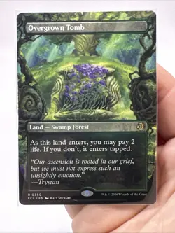 Overgrown Tomb-Lorwyn Eclipsed-Borderless-Regular-350-NM🔥 - Image 2