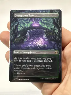 Overgrown Tomb-Lorwyn Eclipsed-Borderless-Regular-350-NM🔥 - Image 3