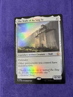 The Walls of Ba Sing Se FOIL MTG Avatar The Last Airbender NM - Image 1