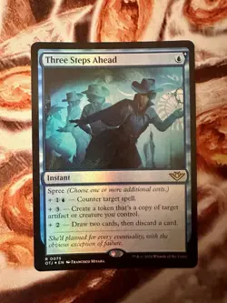 Three Steps Ahead #75 Foil - MTG OTJ - M/NM Unplayed FAST2SHIP!! - Image 1
