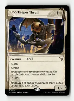 Doorkeeper Thrull - Murders at Karlov Manor - #338 - Non-Foil - NM - MTG - Image 1