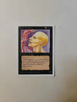 Magic The Gathering Unlimited Set Sengir Vampire MP+ Condition OC3426 - Image 1