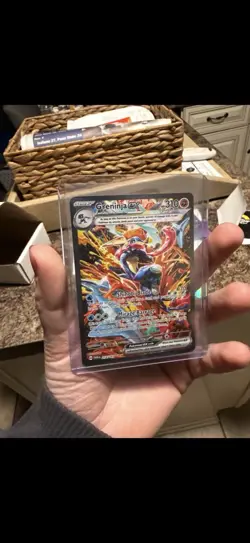 Pokemon TCG Twilight Masquerade Greninja EX Special Illustration Card 214/167 - Image 2