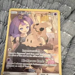 Pokemon Mimikyu Secret Rare Holo 245/236 Sm-Cosmic Eclipse English Card - Image 1