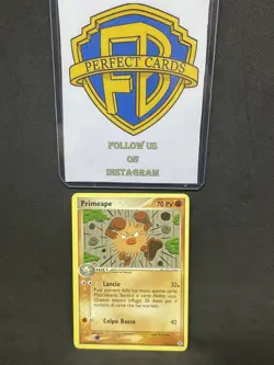 POKEMON EX ROSSOFUOCO E VERDEFOGLIA PRIMEAPE NONHOLO 28/112 NM ITA - Image 1
