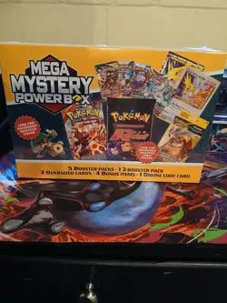 NEW! POKEMON 2025 MEGA MYSTERY POWER BOX MEIJER EXCLUSIVE - SEALED - Image 1
