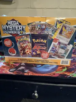 NEW! POKEMON 2025 MEGA MYSTERY POWER BOX MEIJER EXCLUSIVE - SEALED - Image 2