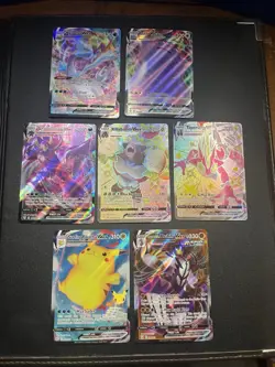 Pokemon TCG VMAX Full Art Lot - Surfing Pikachu, Toxtricity, Ditto, Kyurem,… - Image 1