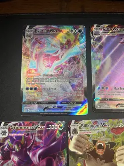 Pokemon TCG VMAX Full Art Lot - Surfing Pikachu, Toxtricity, Ditto, Kyurem,… - Image 2