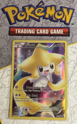 Pokemon TCG Jirachi XY112 Black Star Promo Holo Card Full Art Near Mint - Image 1