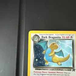 Dark Dragonite Pokemon TCG 5/82 Team Rocket 2000 Near Mint Holo Rare - Image 2