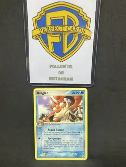 POKEMON EX ROSSOFUOCO E VERDEFOGLIA KINGLER NONHOLO 26/112 NM ITA - Image 1