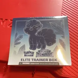 Pokemon TCG: Sword & Shield Silver Tempest Elite Trainer Box, English, Vulpix - Image 1