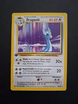 (1)German Pokemon Dragonair(Dragonir) 1st Edition Base Set NM Multiple Available - Image 3