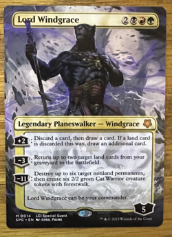 MTG Lost Caverns Of Ixalan, Lord Windgrace - Borderless - Image 1