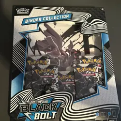 Pokemon - Scarlet And Violet Black Bolt Binder Collection - Image 1