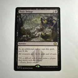 Toxic Deluge 0142 Non Foil Rare Murders at Karlov Manor MTG NM - Image 1