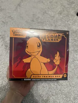 Pokemon TCG Sealed SV: Obsidian Flames Elite Trainer Box (ETB) - Tear On Side 820650853913 - Image 1