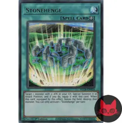 Yugioh Stonehenge BLCR-EN024 Ultra Rare 1st Edition NM - Image 1