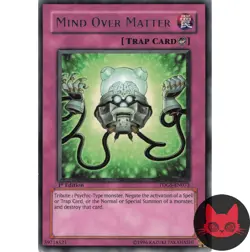 Yugioh Mind Over Matter TDGS-EN073 Rare 1st Edition LP - Image 1