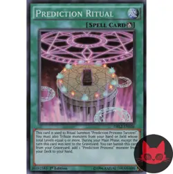Yugioh Prediction Ritual DRL2-EN036 Super Rare 1st Edition NM - Image 1