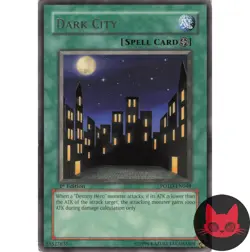Yugioh Dark City POTD-EN048 Rare 1st Edition MP - Image 1