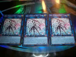3x Sky Striker Ace = Zero 1st Edition Common L26D-ENS34 Yu-Gi-Oh! - Image 1