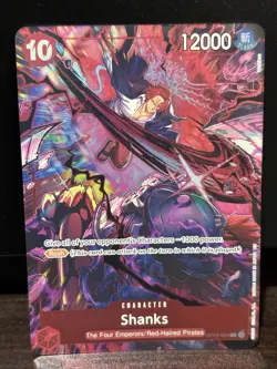 Shanks 004 SR One Piece English Version 2nd Anniversary Set NM - Image 1