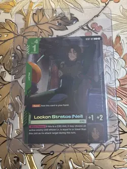 Gundam Card Game Lockon Stratos Neil C+ Starter 07 Celestial Drive ST07-011 - Image 1