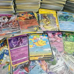 Pokemon Card Lot 40 NM Cards – 2 Holo/Reverse + Rare - No Energy - No Duplicates - Image 1